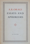 Essays and Aphorisms