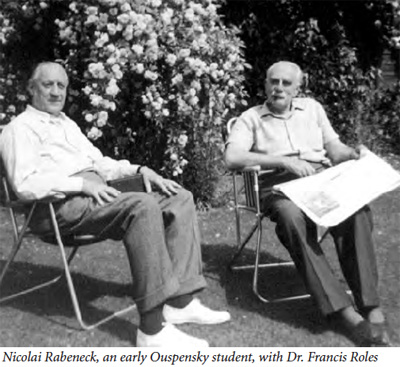 Gurdjieff, Maharishi, Dr. Francis Roles
